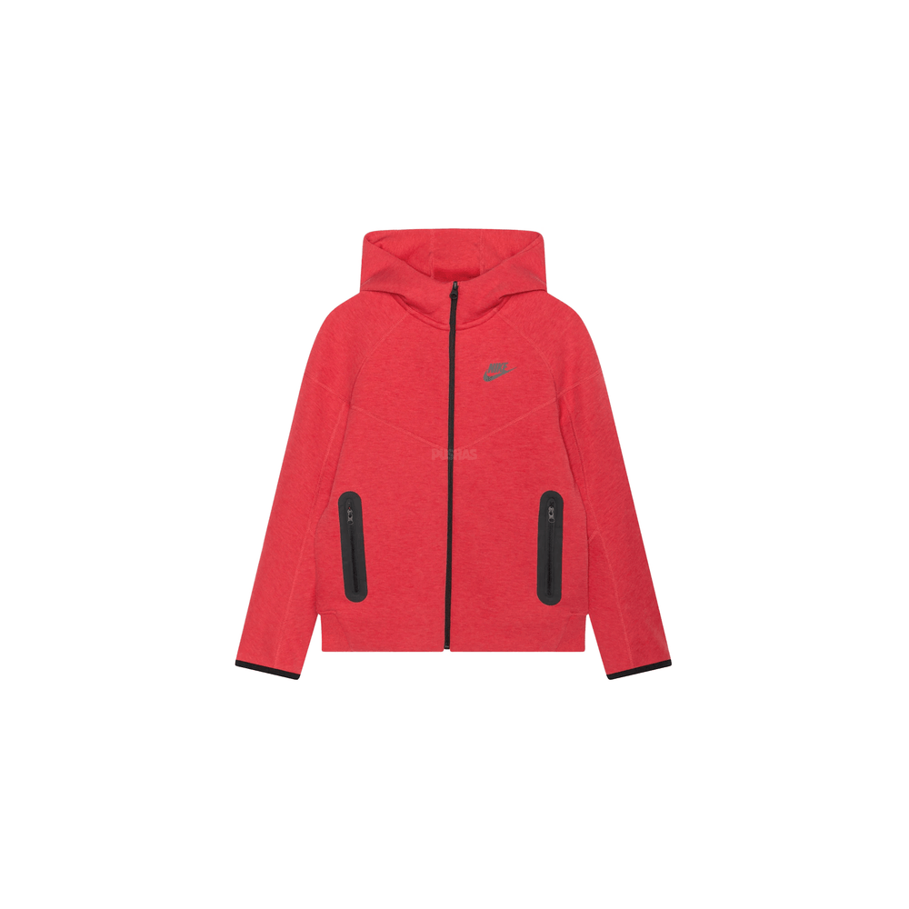 Nike-Sportswear-Tech-Fleece-Windrunner-Full-Zip-Hoodie-Light-University-Red-Heather-Black-2023