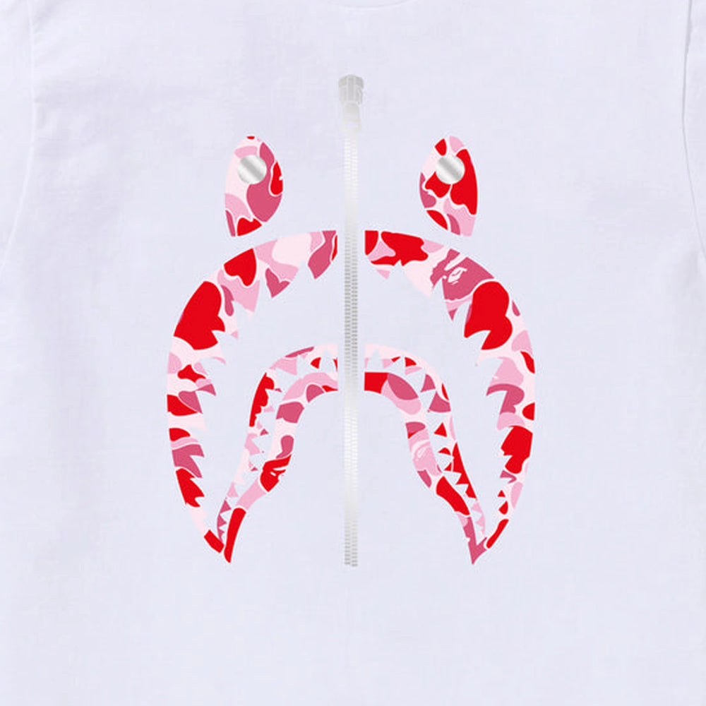 BAPE-Abc-Camo-Shark-Tee-White-/-Pink-2