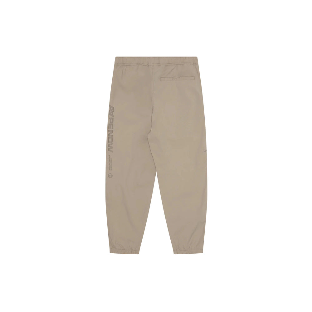 AAPE-Moonface-Patch-Nylon-Pants-‘Beige-Grey’-2