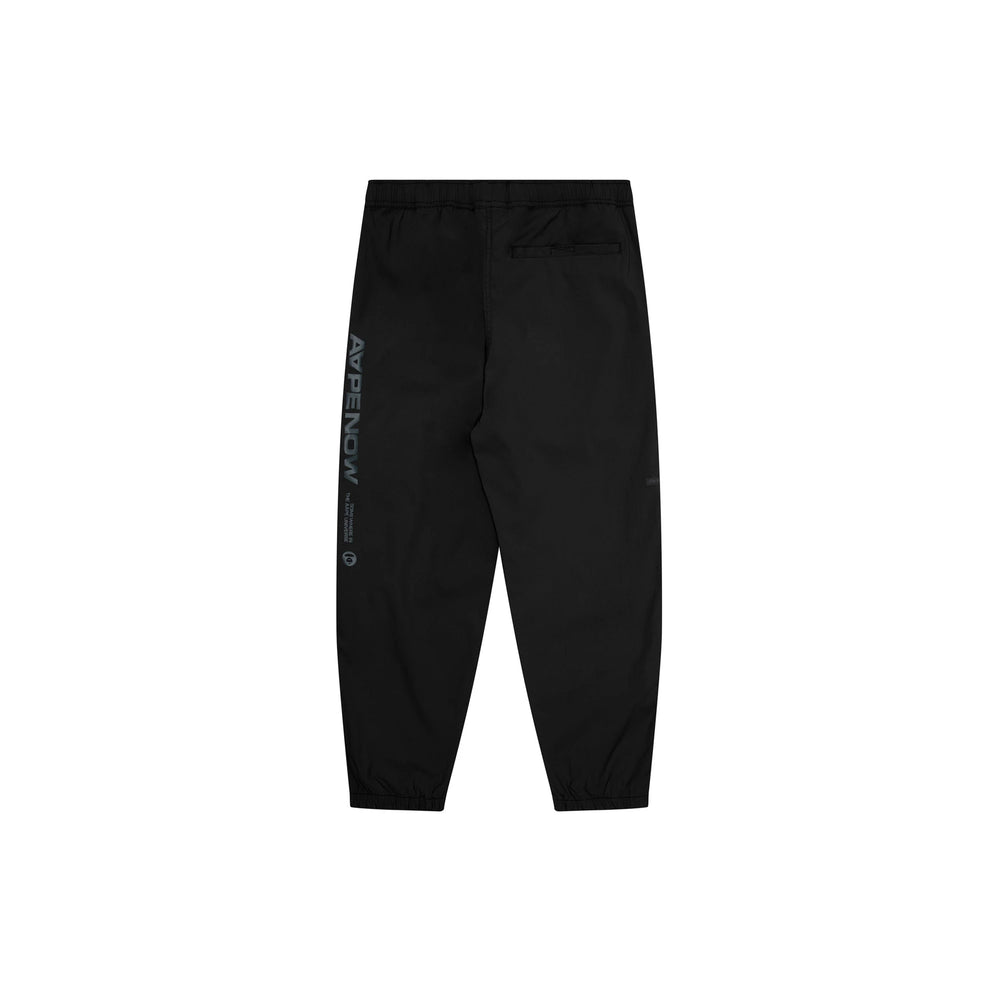 AAPE-Moonface-Patch-Nylon-Pants-‘Black’-2
