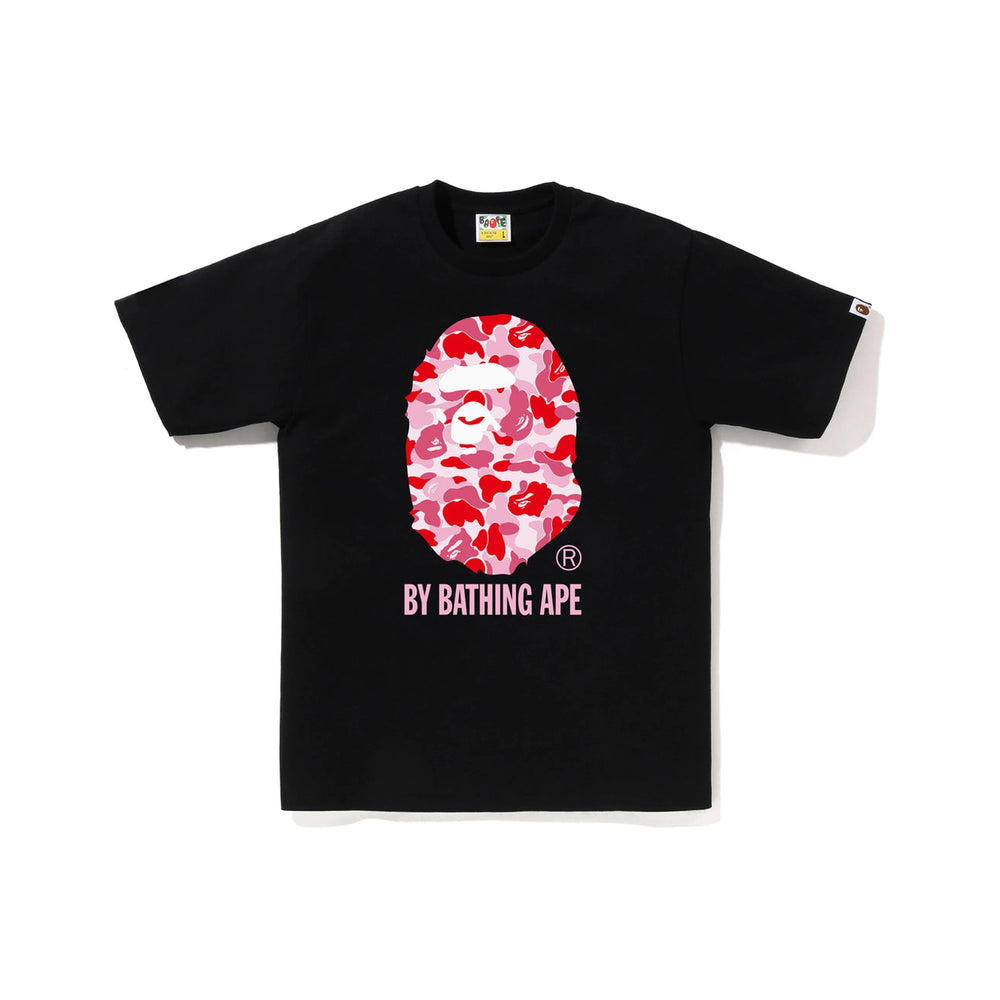 ABC-Camo-By-Bathing-Ape-Tee—Black-(Pink)-1