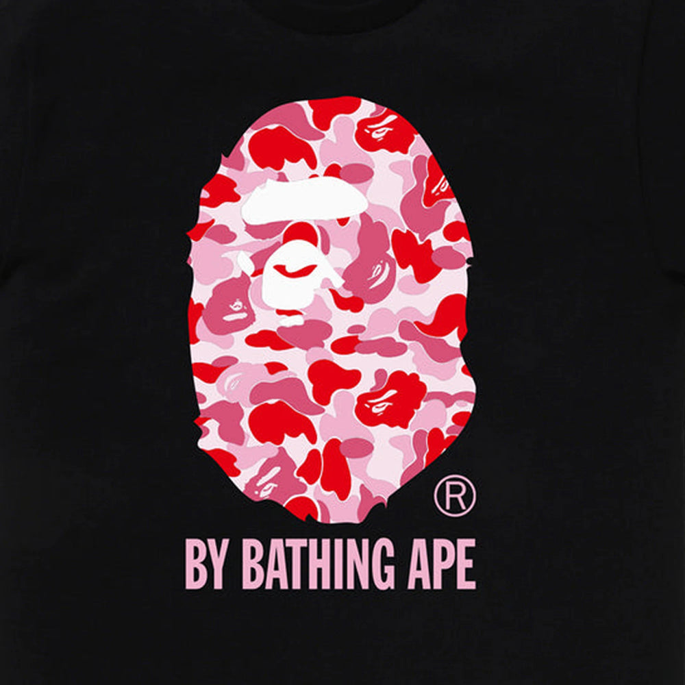ABC-Camo-By-Bathing-Ape-Tee—Black-(Pink)-2