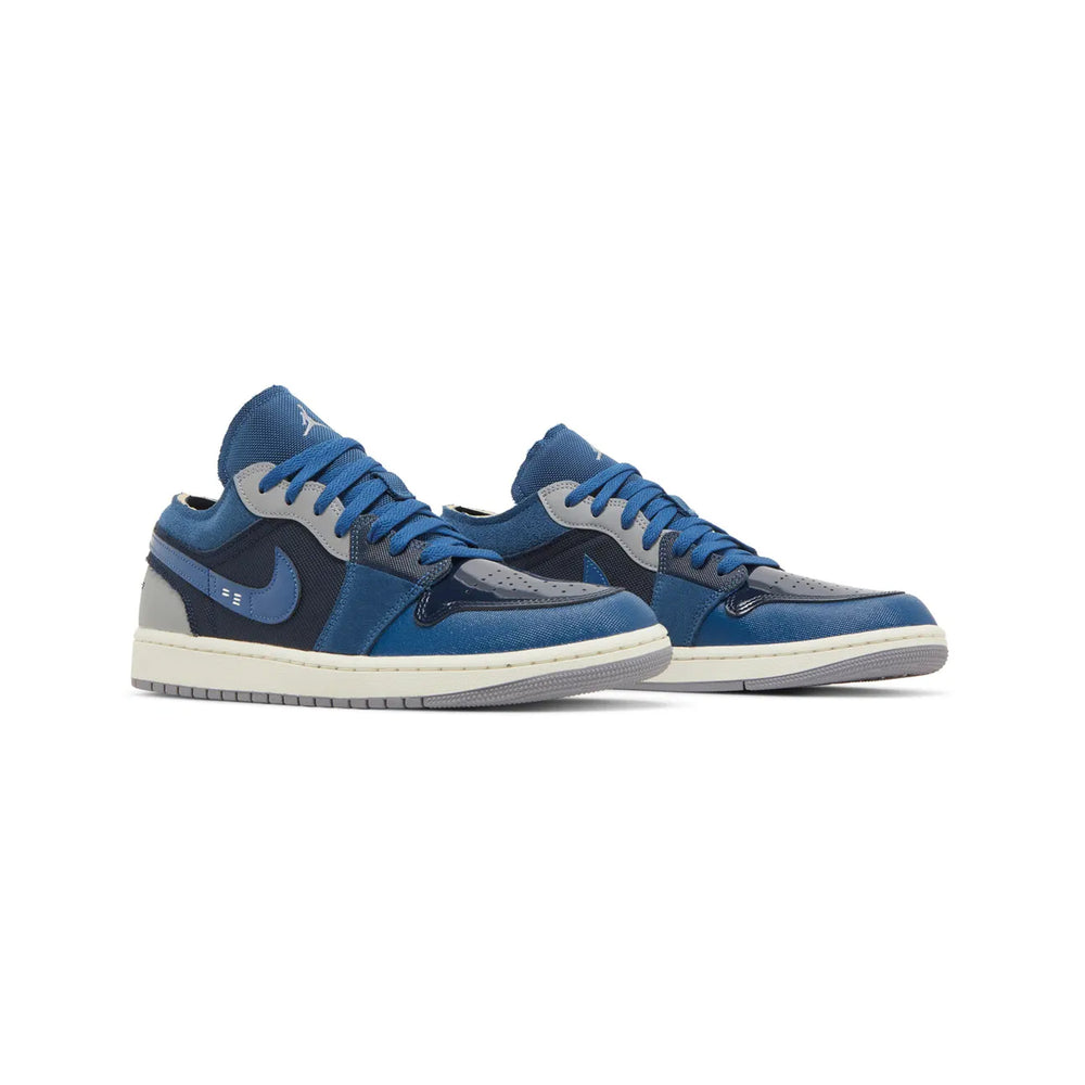 Air-Jordan-1-Low-SE-Craft-‘Obsidian-French-Blue-Ashen-Slate-White’-(2023)-2
