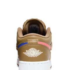 Air-Jordan-1-Low-Utility-‘Teddy-Bear’-GS-(2021)-back-close-up