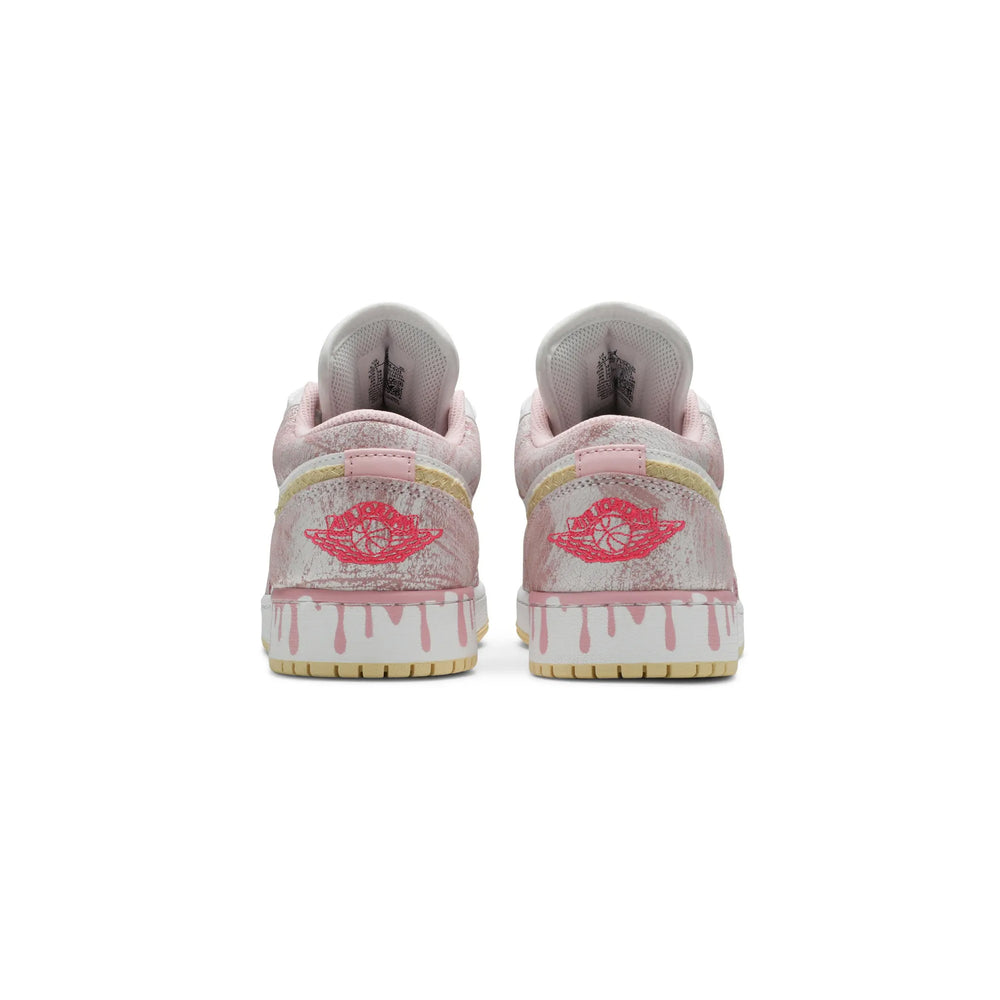 Air-Jordan-1-Low-‘Paint-Drip’-GS-back