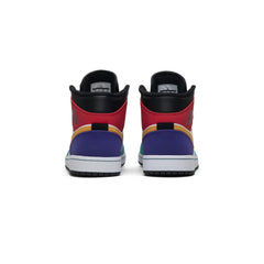 Air-Jordan-1-Mid-‘Bred-Multi-Colour’-(New)-back
