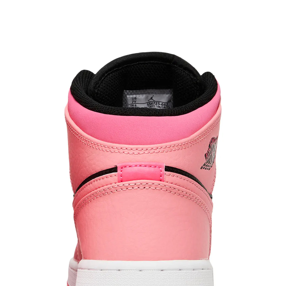 Air-Jordan-1-Mid-‘Coral-Chalk’-GS-(2021)-back-close-up