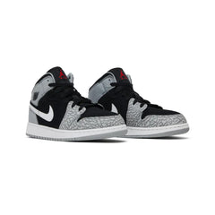 Air-Jordan-1-Mid-‘Elephant-Print’-GS-(2022)-front-side