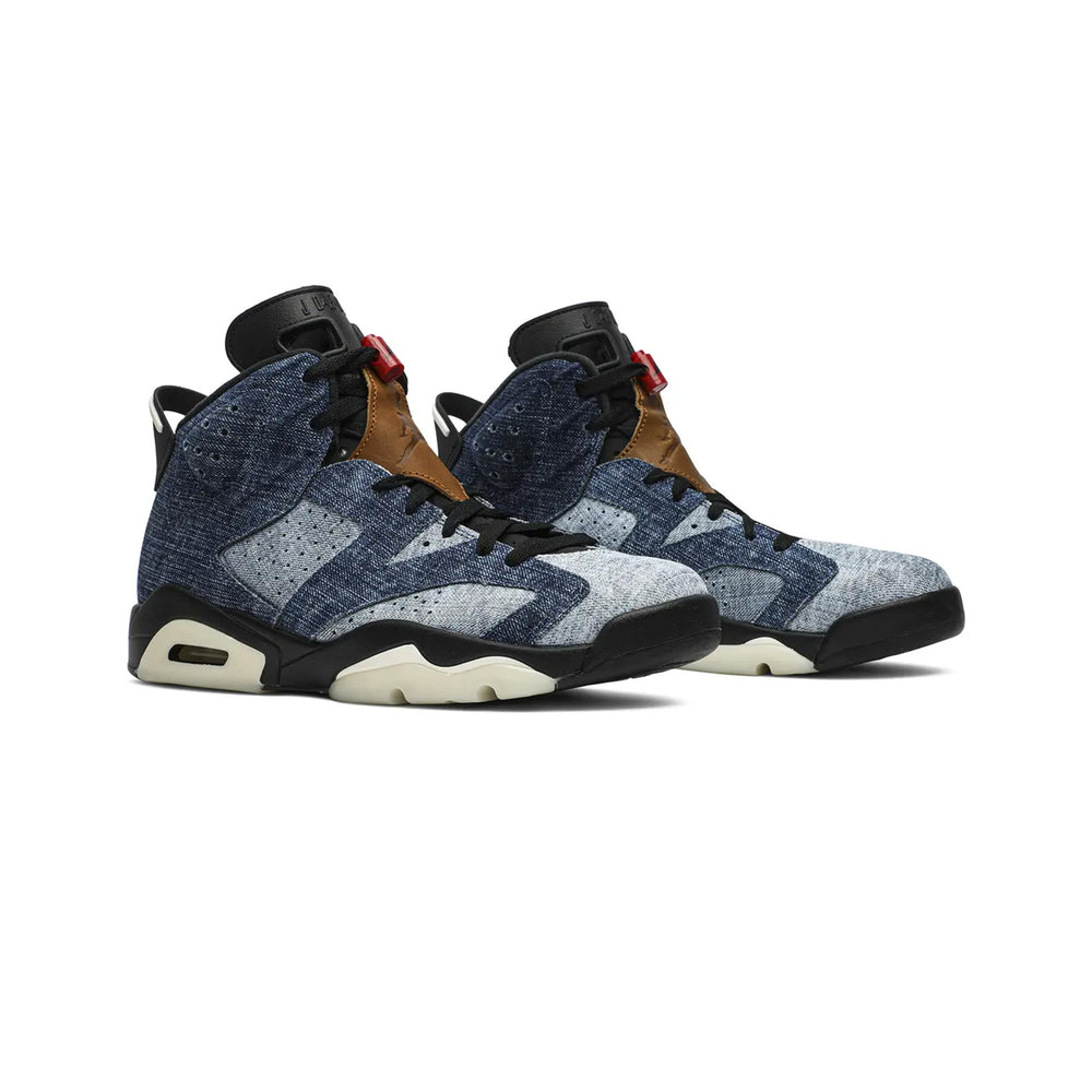 Air-Jordan-6-‘Washed-Denim’-(New)-front-side