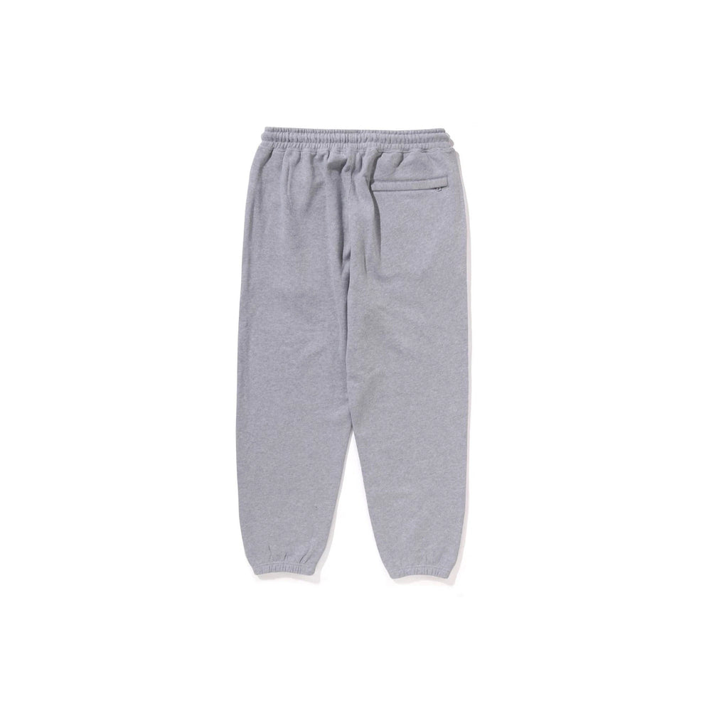 BAPE-One-Point-Relaxed-Fit-Sweatpants-‘Grey’-2