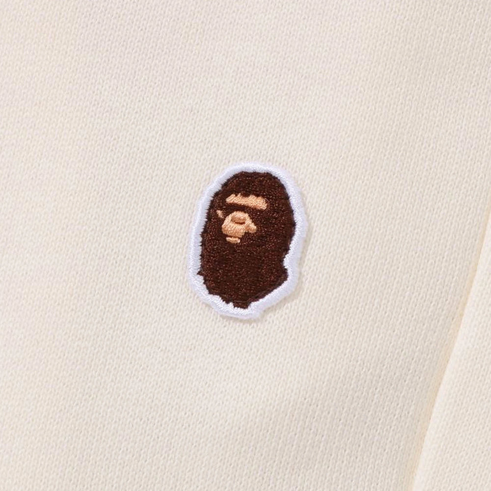 BAPE-One-Point-Relaxed-Fit-Sweatpants-‘Ivory’-5