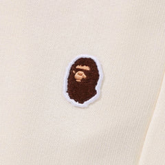 BAPE-One-Point-Relaxed-Fit-Sweatpants-‘Ivory’-5