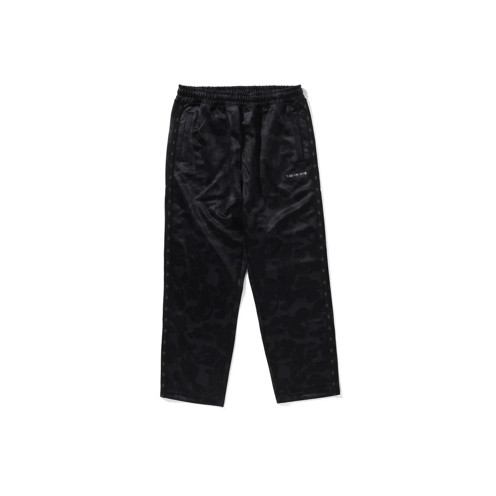 BAPE-Tonal-Solid-Camo-Track-Pants-‘Black’-1