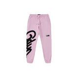 Geedup-Handstyle-Logo-Trackpants-Lavender/Black-front-2