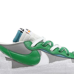 Nike-Blazer-Low-X-Sacai-‘Medium-Grey-Classic-Green’-6