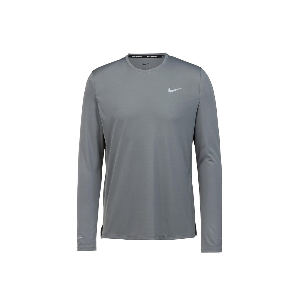 Nike-Miler-Dri-Fit-Long-Sleeve-T-Shirt-‘Smoke-Grey’-