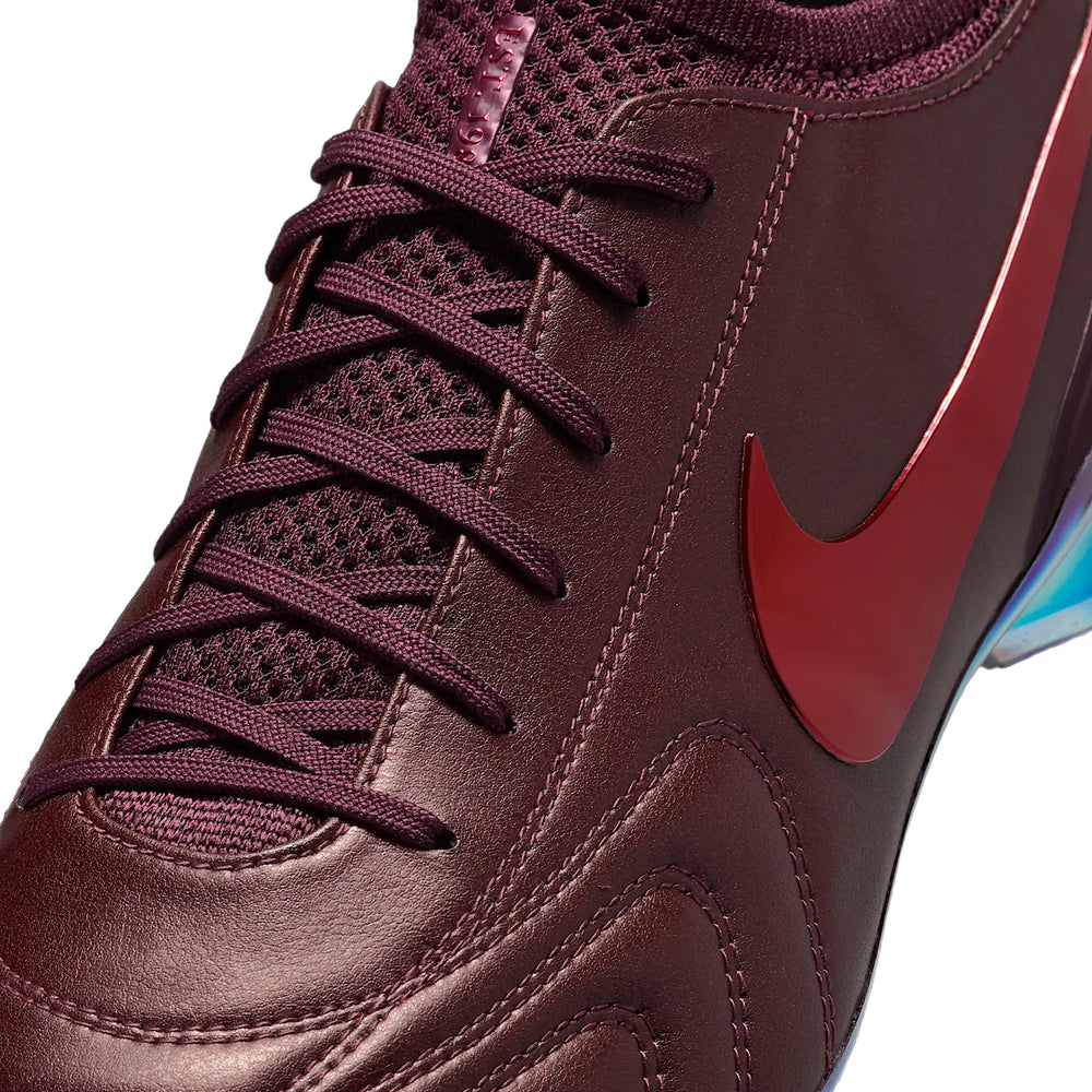 Nike-Tiempo-Legend-10-Elite-Luxe-FG-'Montebelluna-Leather-Port-Wine'(2025)-laces