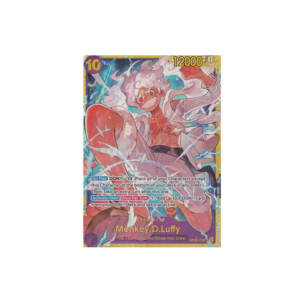 One Piece Card Game OP05-Awakening of the New Era #OP05-119 Monkey.D.Luffy Secret Rare (2023)