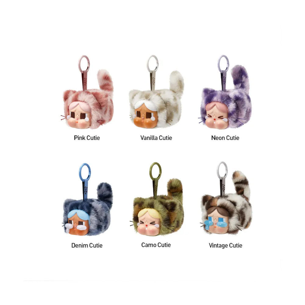 POP-MART-CRYBABY-Wild-but-Cutie-Series-Vinyl-Plush-Pendant-(6-Blind-Boxes)-all-members