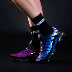 PUSHAS 'Premium Logo' Socks (3 Pack)