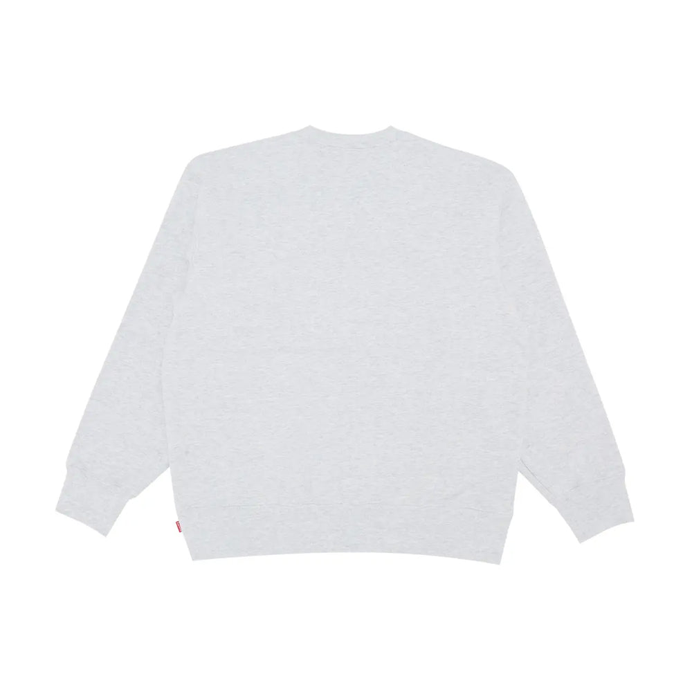 Supreme-Small-Box-Crewneck-'Ash-Grey'-(2024)-back