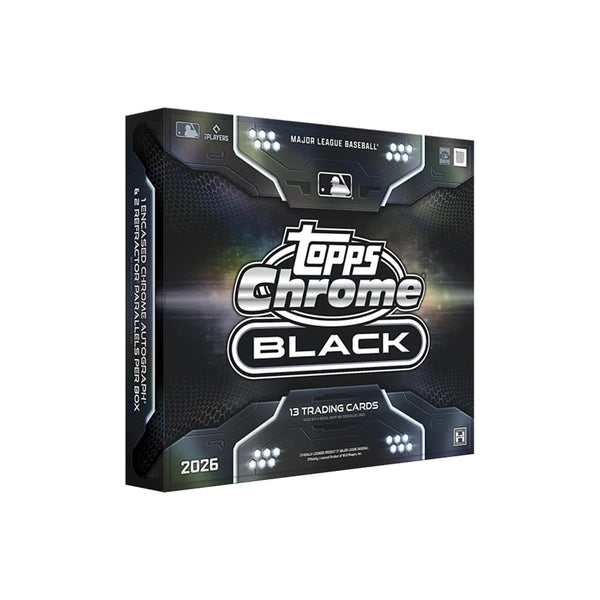 Topps Chrome Black Baseball Hobby Box (2026)
