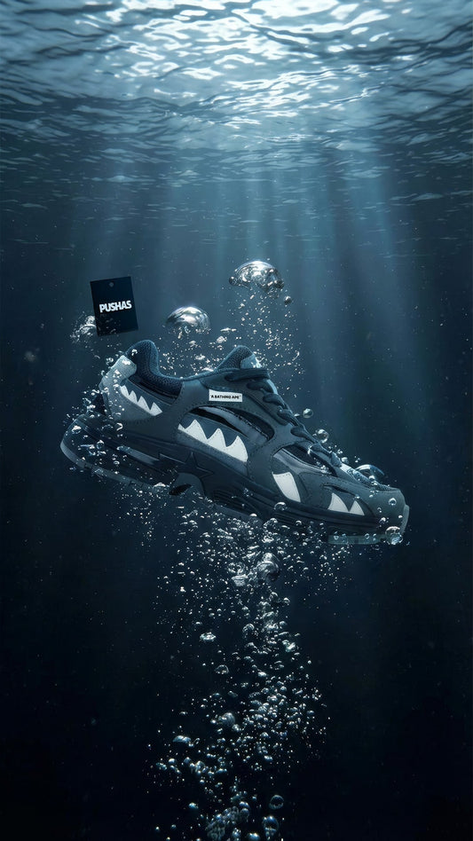BAPE Shark STA #1 M2 black sneaker