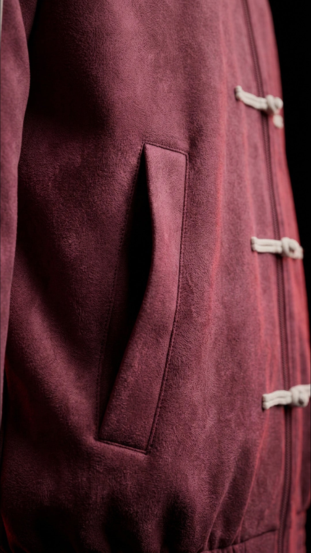 Adidas Chinese Track Top 3.1 Collegiate Burgundy 2025 at PUSHAS