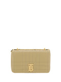Burberry Quilted Leather Shoulder Bag 'Beige'