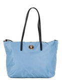 Versace Medusa Medium Nylon Leather Tote Bag 'Cornflower Blue'