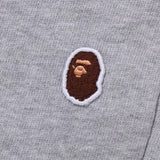 BAPE-One-Point-Relaxed-Fit-Sweatpants-‘Grey’-3