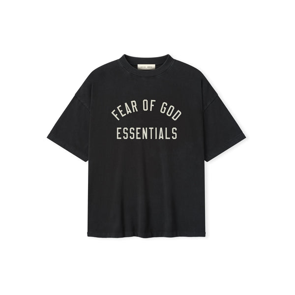 Fear of God Essentials 90's Short Sleeve Tee 'Vintage Black' (2025)