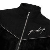 Geedup-Signature-Velour-Jacket-'Black'-close-up