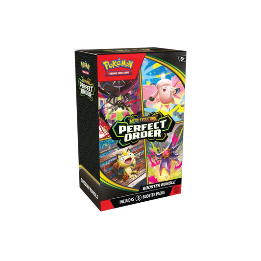 Pokémon TCG Mega Evolution Perfect Order Booster Bundles (6 packs)