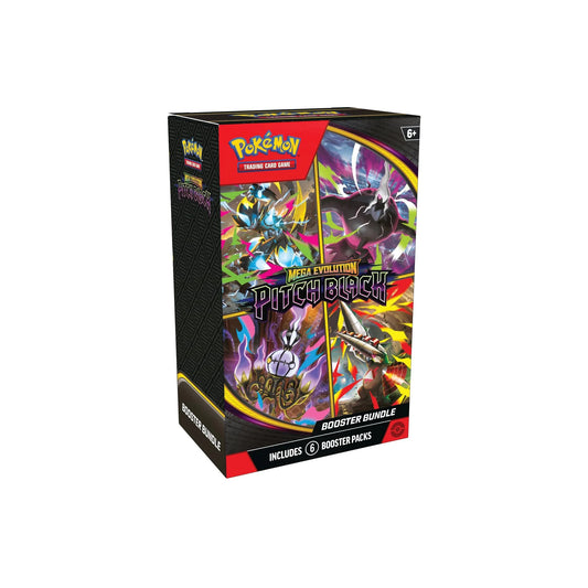 Pokémon TCG Mega Evolution-Pitch Black Booster Bundle (6 Packs) (2026)