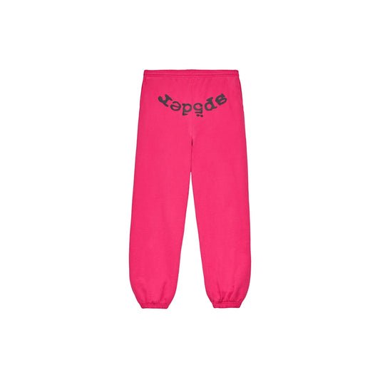Sp5der Legacy Sweatpant 'Pink/Black' (2024)