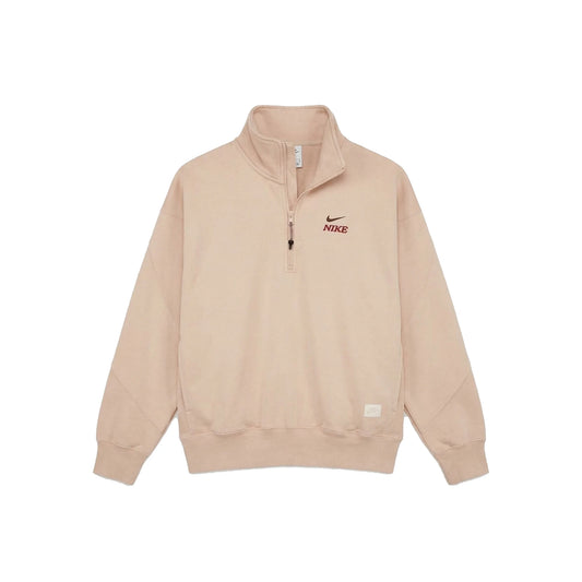 nike_sportswear_lny_12_zip_fleece_top_sand_drift_1